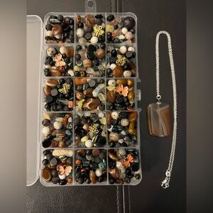 Craft Beads, ROCK GARDEN - NO THROWING, Jewelry Supplies, loose bulk beads